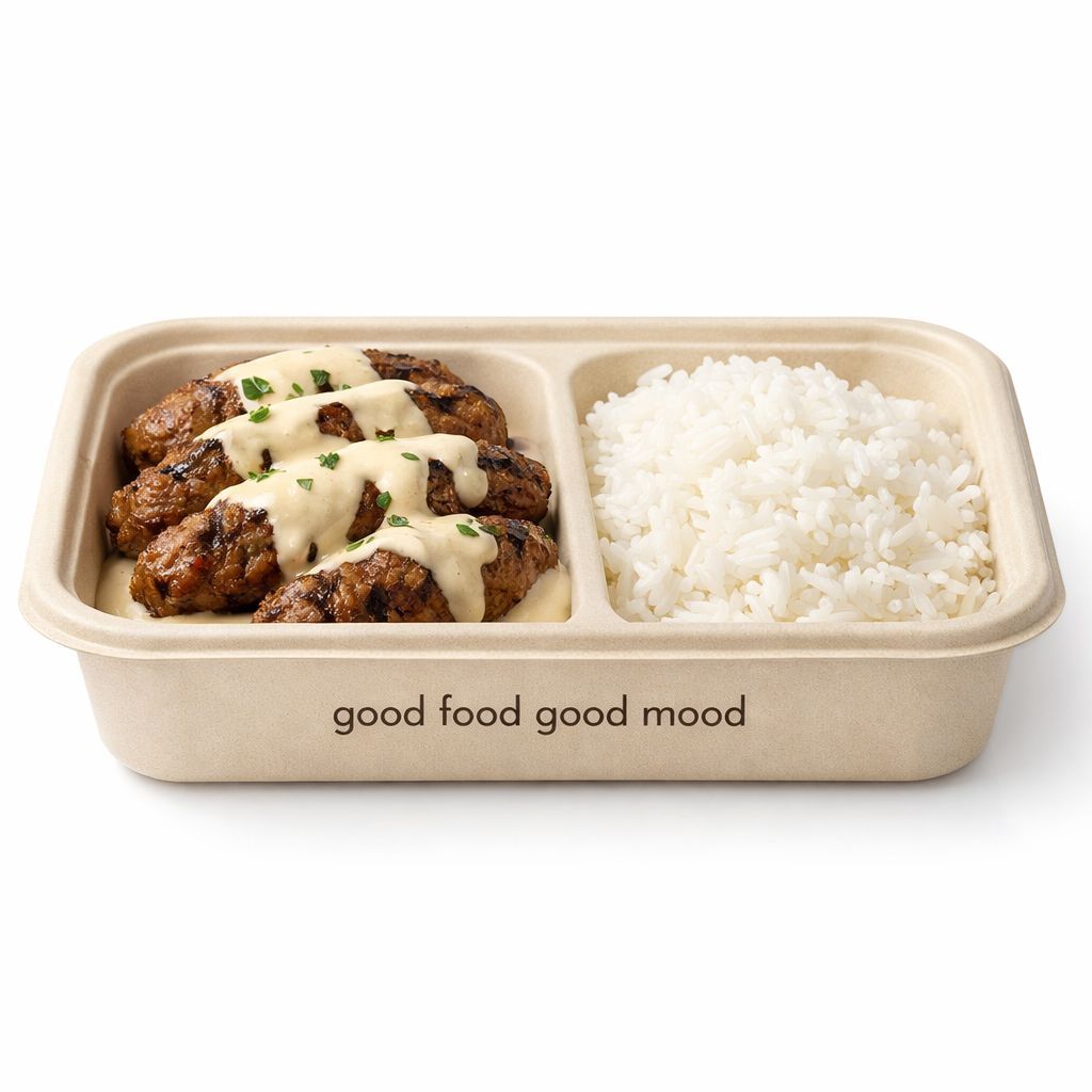 Kafta with Tahini